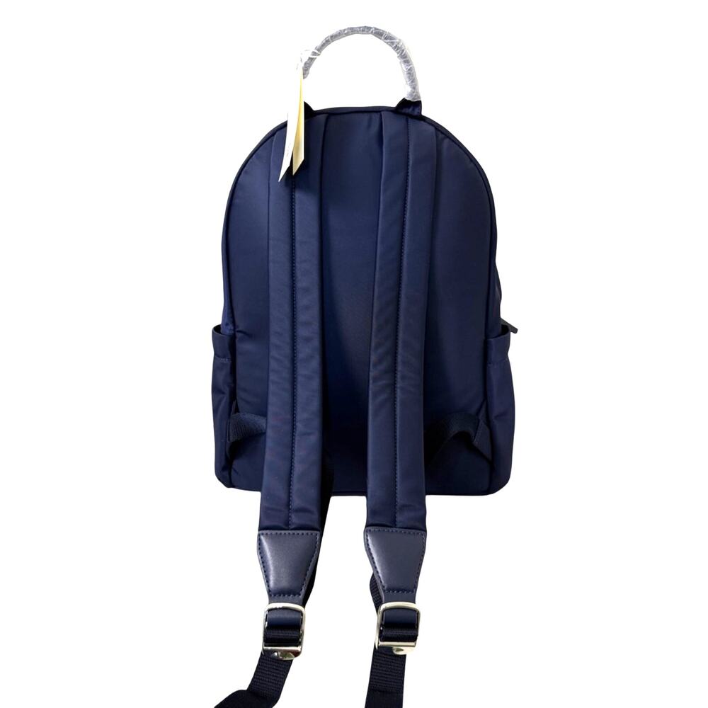 Tory Burch Navy Nylon Zip-Front Backpack new - Picture 5 of 8